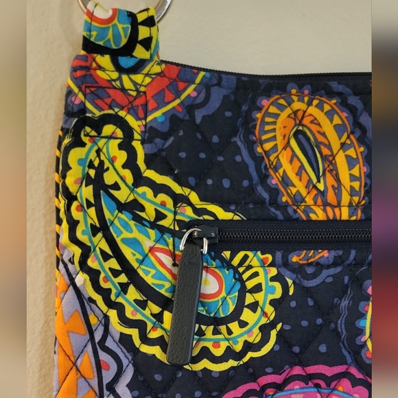 Vera Bradley Twilight Paisley Tri Zip Crossbody Bag - BRAND NEW NEVER USED! - Picture 6 of 16